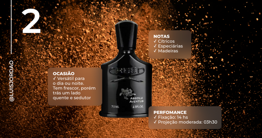 absolu aventus creed  perfume de nicho