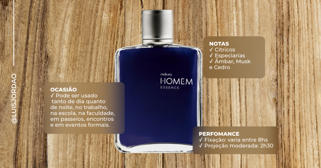 homem essence perfumes masculinos natura